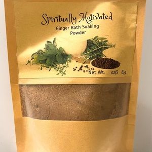 Ginger Powder Bath Relaxing and Pain Reliever Soak